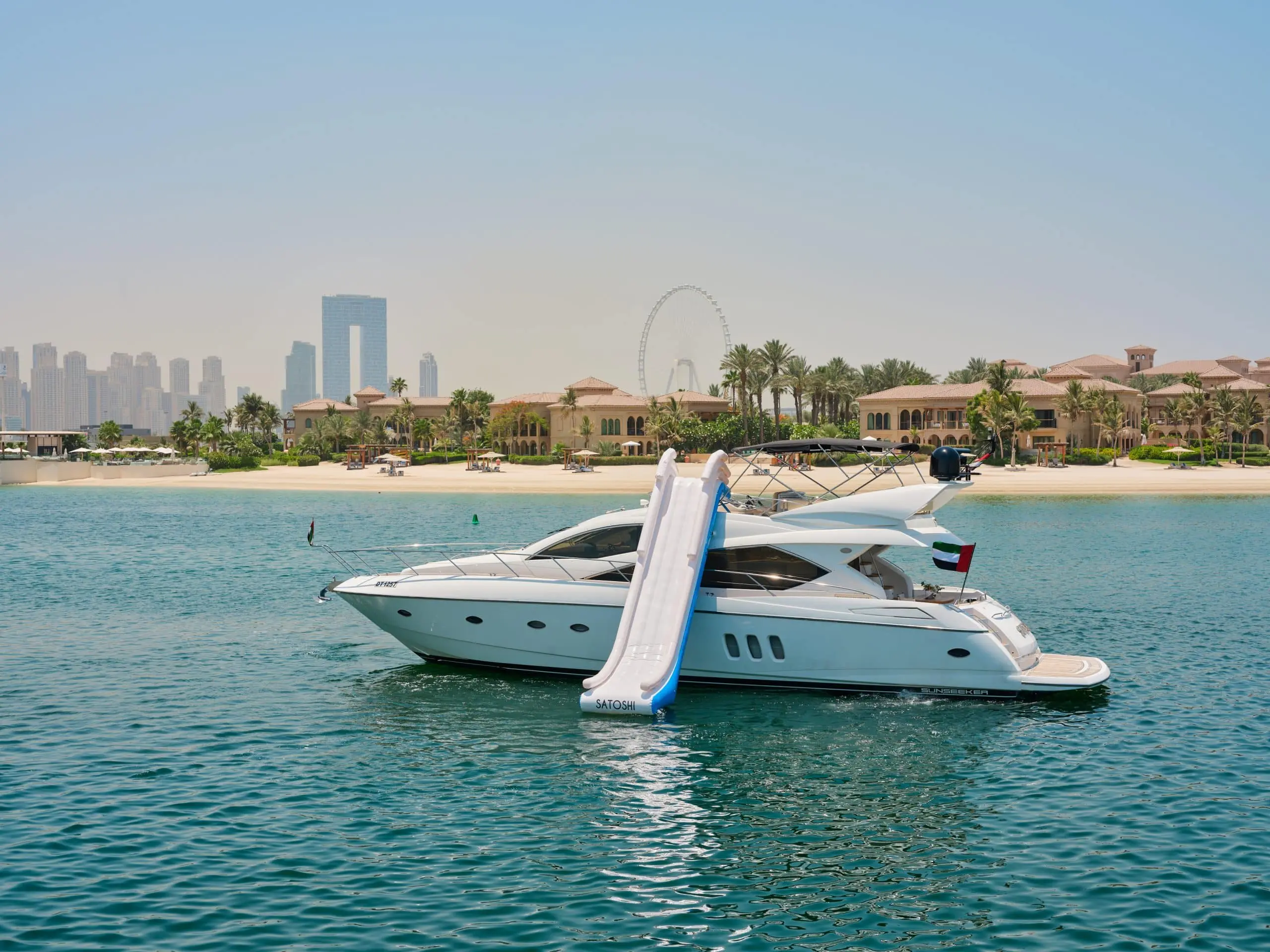 Sunseeker Satoshi 70 yacht in Dubai