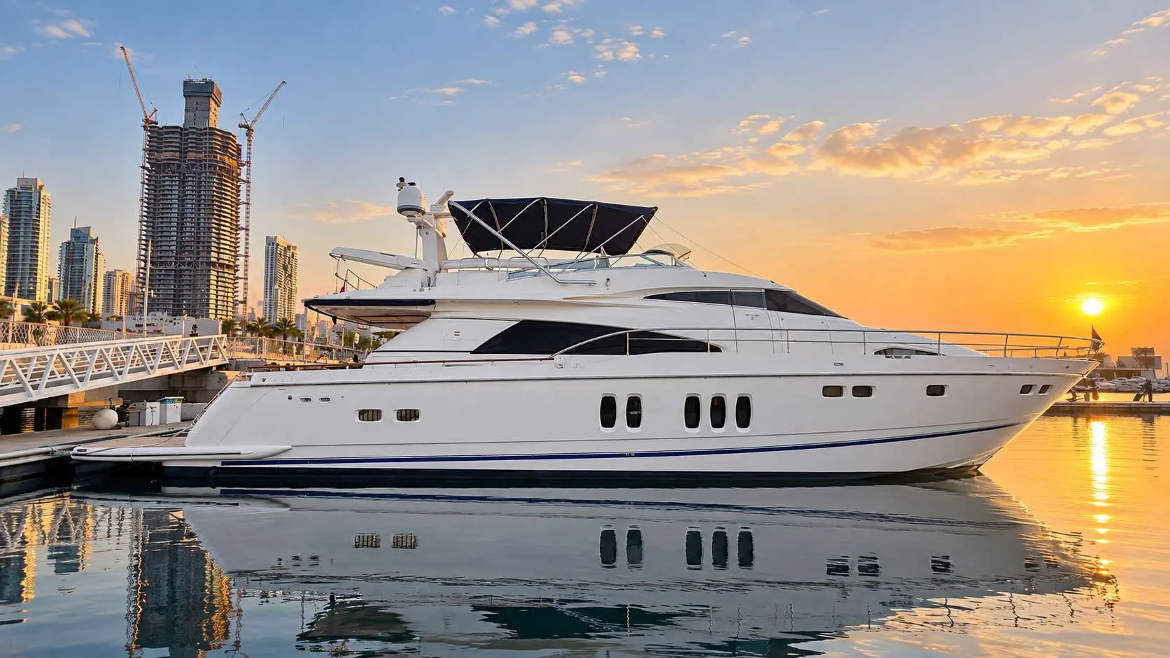 Empress 80 yacht in Dubai