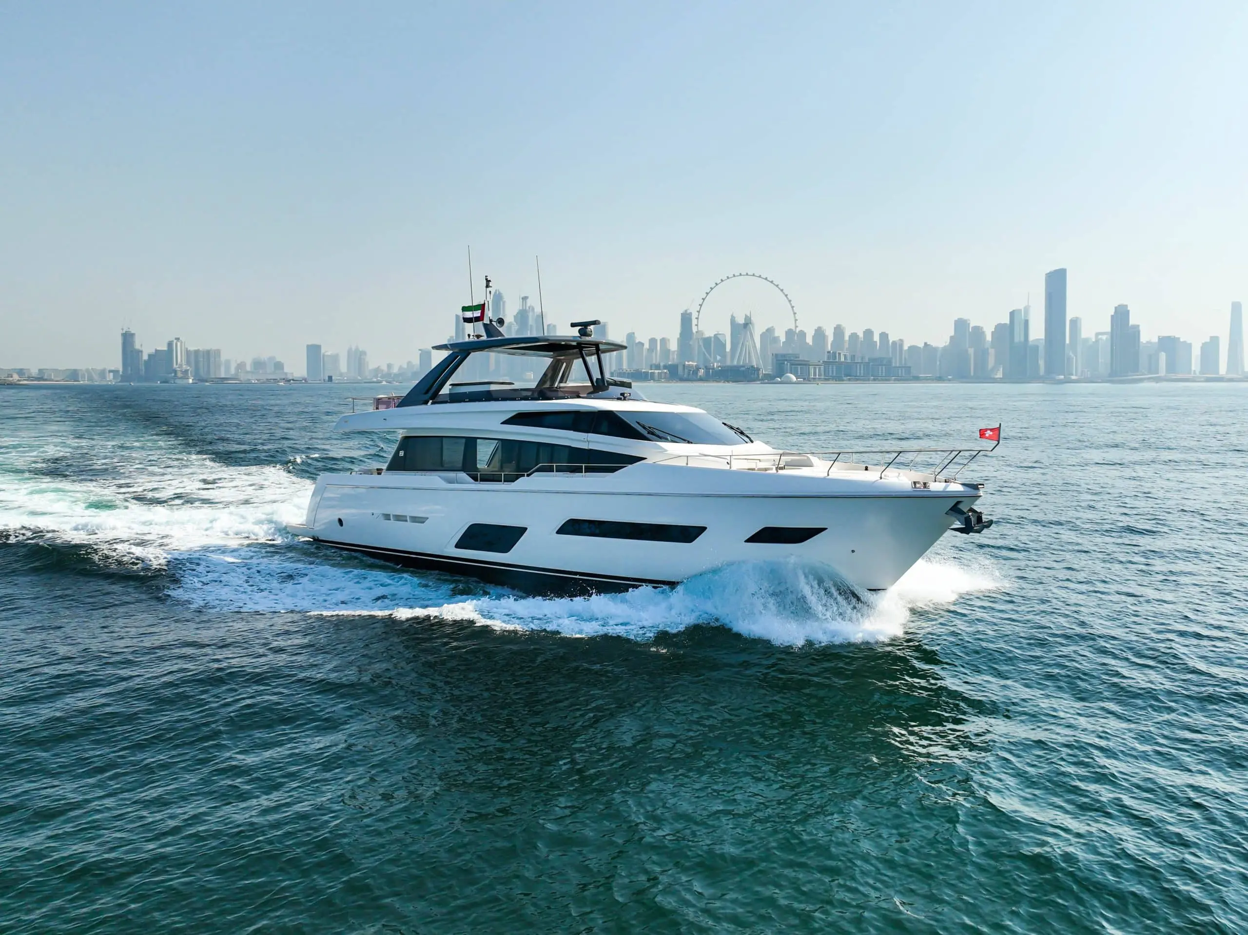 Ferretti 780 yacht in Dubai