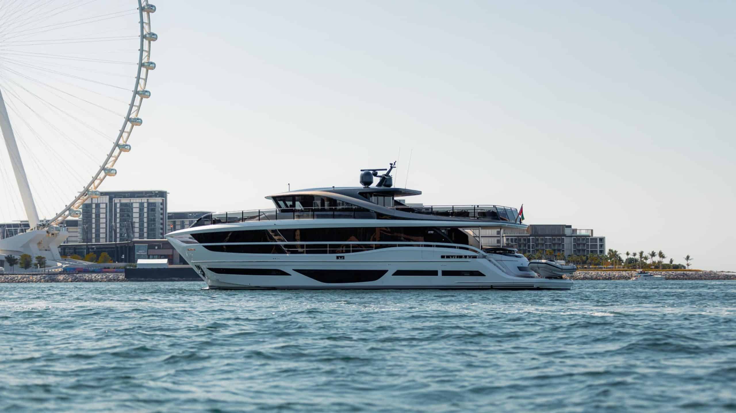 Princess X95 yacht in Dubai