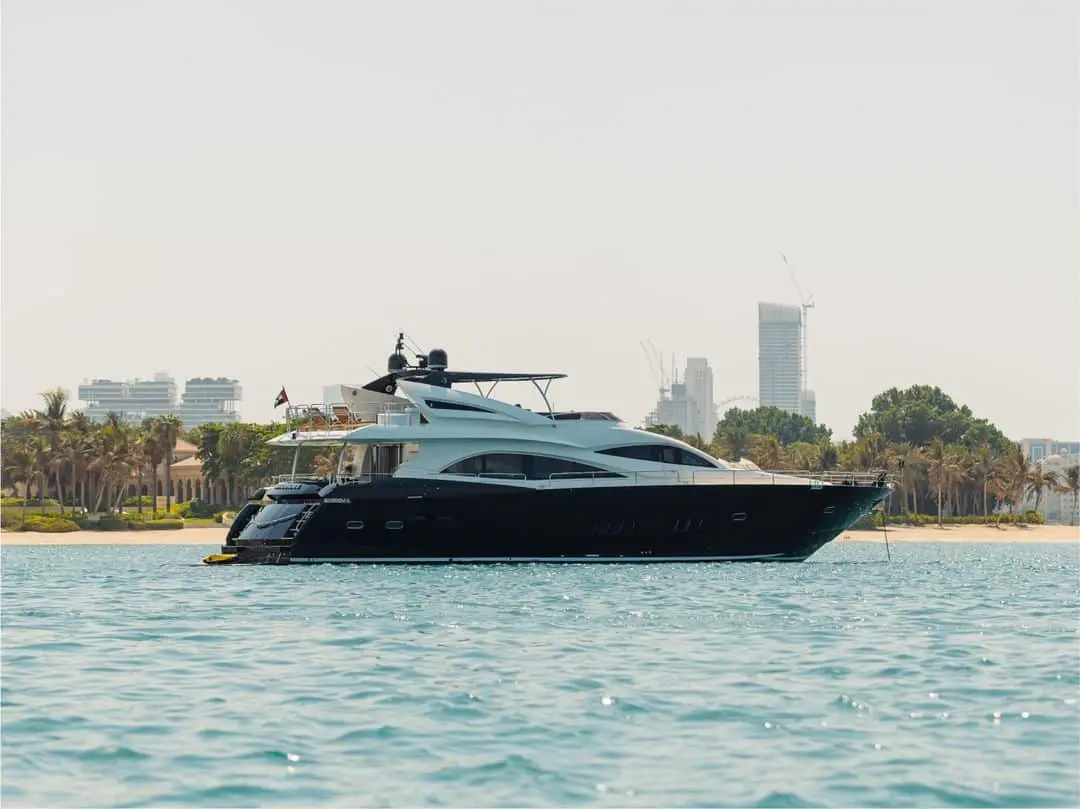 Notorious yacht in Dubai